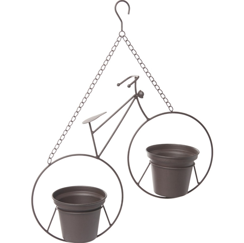 Hanging Bicycle Planter